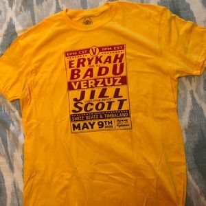 ERYKAH BADU / JILL SCOTT VERSES 2020 T-SHIRT SZ XL